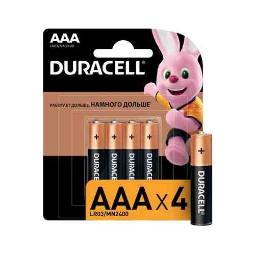 Батарейки Duracell CN AAA (4 шт.)