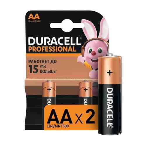 Батарейки Duracell Professional AA (2 шт)
