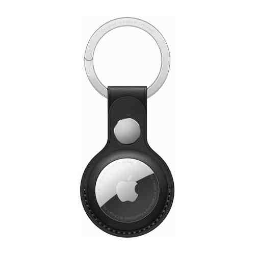 Чехол-брелок Apple AirTag Leather Key Ring «Тёмная ночь»