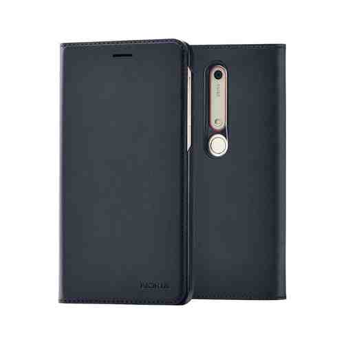 Чехол-книжка Nokia 6.1 Slim Flip Case Blue