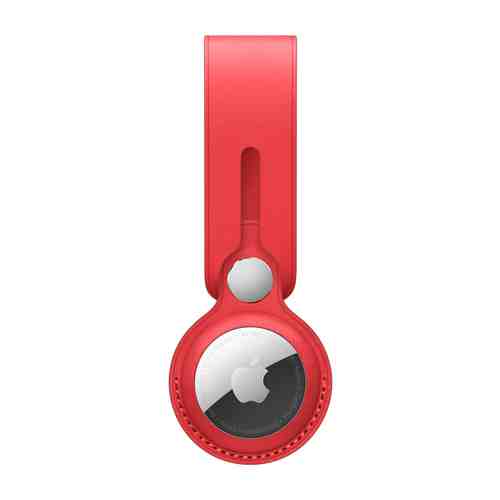 Чехол-подвеска Apple AirTag Leather Loop (PRODUCT)RED