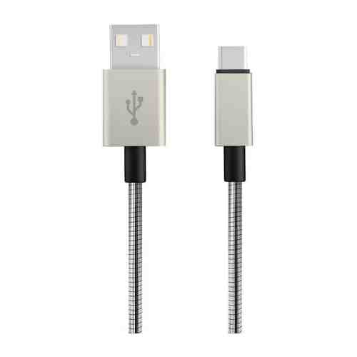 Кабель Akai Metall USB to USB Type-C 1m Silver