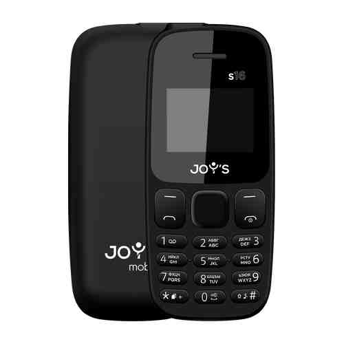 Мобильный телефон Joy's S16 Dual SIM Black