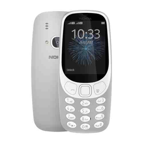 Мобильный телефон Nokia 3310 (2017) Dual SIM Gray