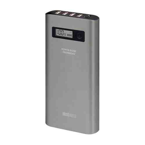 Портативное зарядное устройство InterStep PB240004U Gray