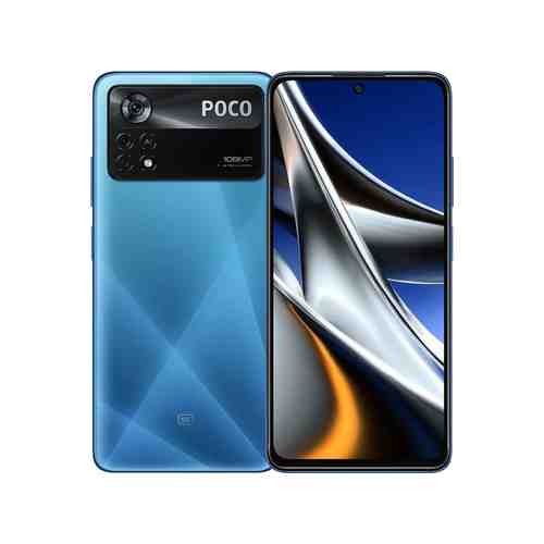 Смартфон POCO X4 Pro 5G 128GB Laser Blue