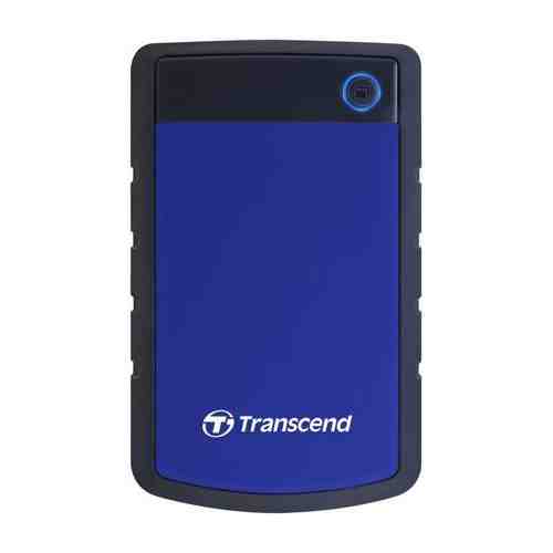 Внешний жесткий диск Transcend StoreJet 25H3 1Tb Blue