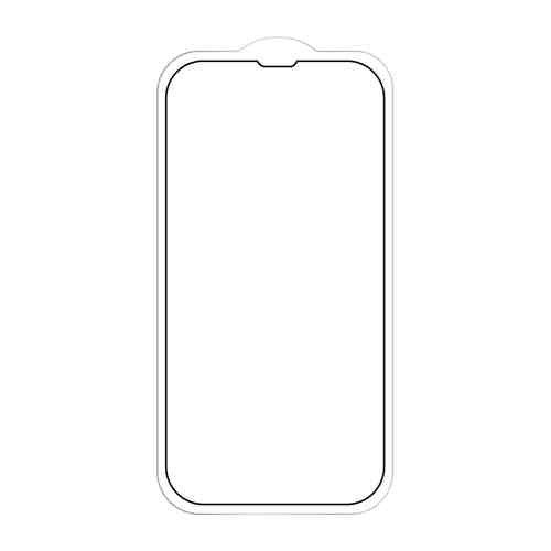 Защитное стекло Celly Full Glass для Apple iPhone 13/13 Pro Black