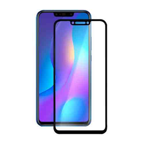 Защитное стекло MediaGadget 3D Full Cover Full Glue для Huawei P smart 2019 Black