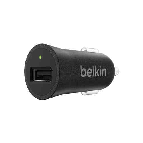 Автомобильное зарядное устройство Belkin Mixit Metallic Black