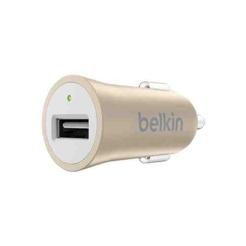 Автомобильное зарядное устройство Belkin Mixit Metallic Gold