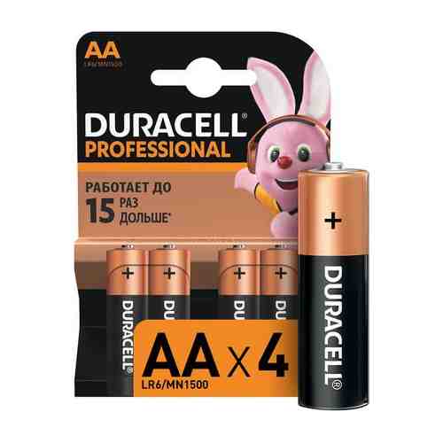 Батарейки Duracell Professional AA (4 шт)