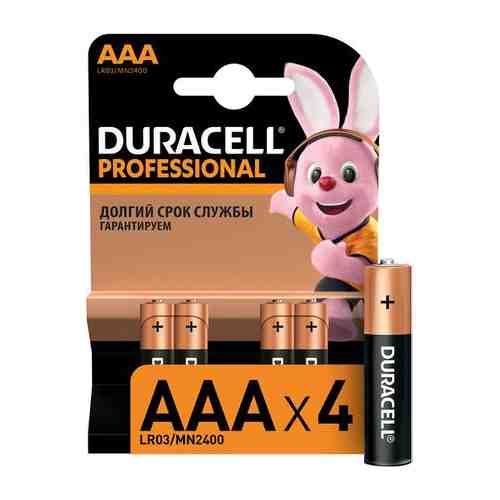 Батарейки Duracell Professional AAA (4 шт)