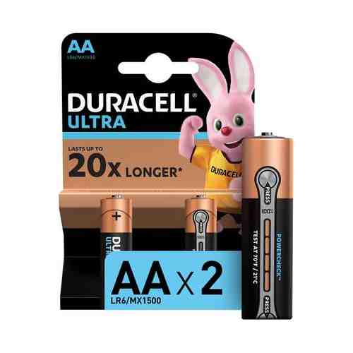 Батарейки Duracell Ultra Power AA (2 шт)