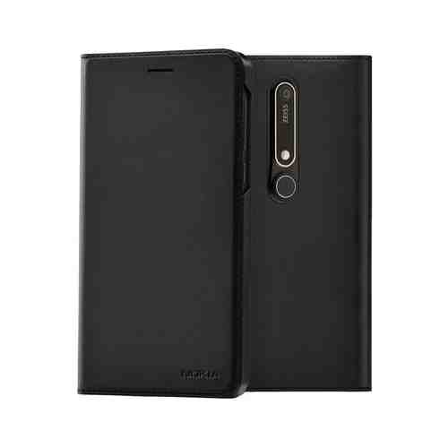 Чехол-книжка Nokia 6.1 Slim Flip Case Black