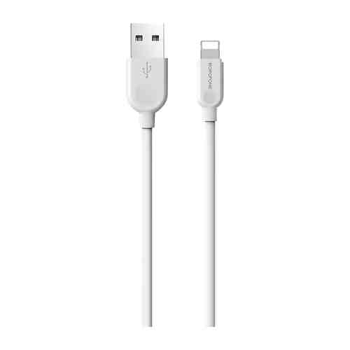 Кабель Borofone BX14 USB to Apple Lightning 1m White