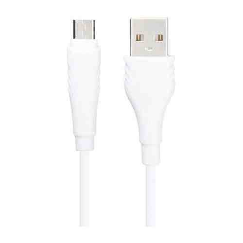 Кабель Borofone BX18 USB to microUSB 1m White