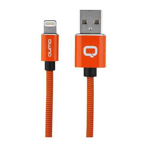 Кабель Qumo USB to Apple Lightning 1m Orange