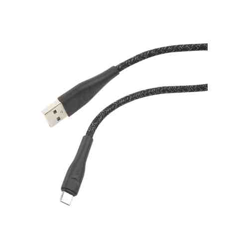 Кабель Usams SJ396 USB to microUSB 2m Black