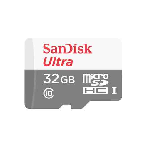 Карта памяти SanDisk Ultra microSDHC UHS-I 32GB Class 10 SDSQUNR-032G-GN3MN