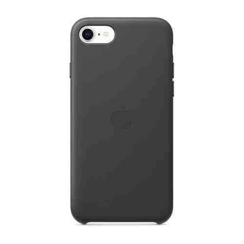 Клип-кейс Apple Leather Case для iPhone SE Чёрный