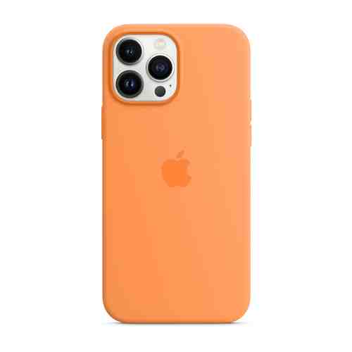 Клип-кейс Apple Silicone Case with MagSafe для iPhone 13 Pro Max «Весенняя мимоза»