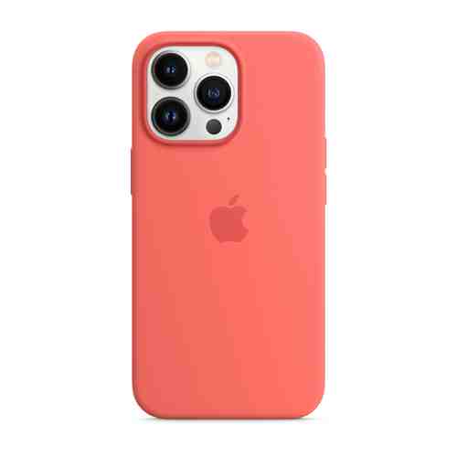 Клип-кейс Apple Silicone Case with MagSafe для iPhone 13 Pro «Розовый помело»
