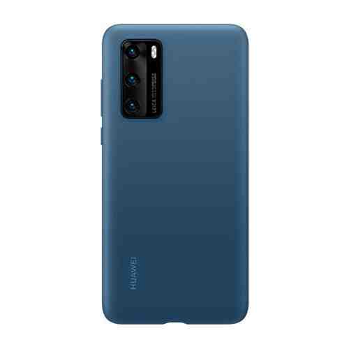 Клип-кейс Huawei Silicone Case для P40 Blue