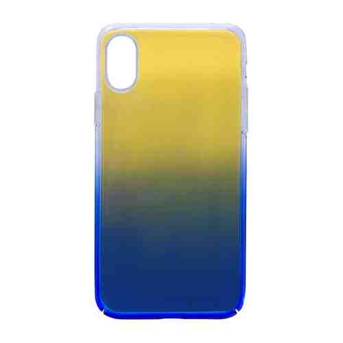 Клип-кейс Smarterra ColorFlow для Apple iPhone X Yellow/Blue