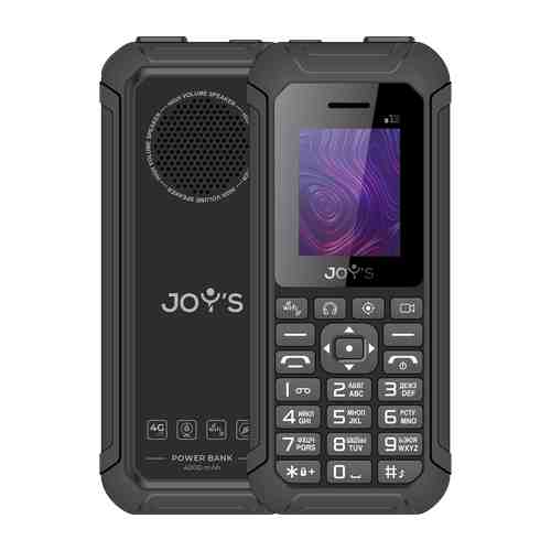 Мобильный телефон Joy's S13 4GB Black