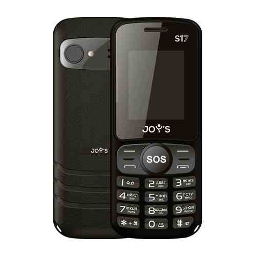 Мобильный телефон Joy's S17 Dual SIM Black