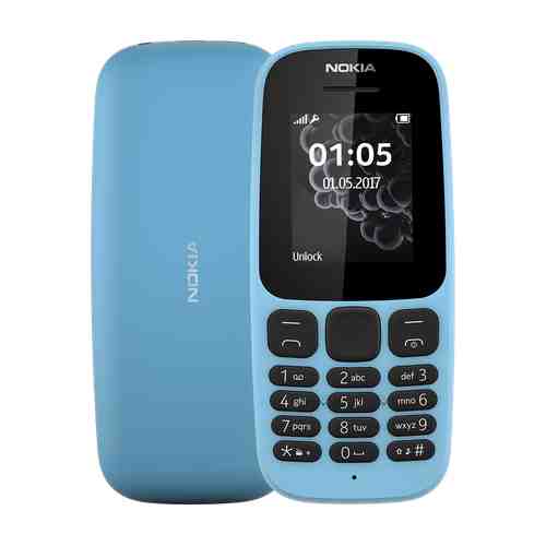 Мобильный телефон Nokia 105 TA-1203 Blue