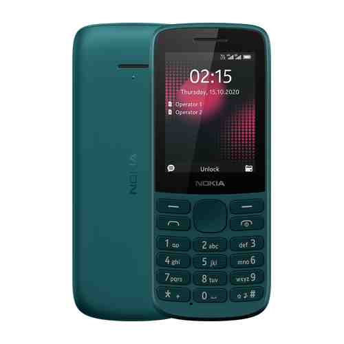 Мобильный телефон Nokia 215 4G Cyan