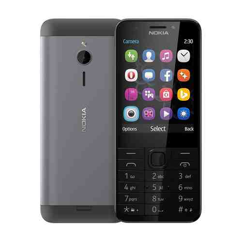 Мобильный телефон Nokia 230 Dual SIM Gray