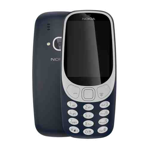 Мобильный телефон Nokia 3310 (2017) Dual SIM Dark Blue
