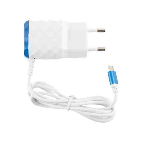 Зарядное устройство Red Line NC-2.1AC(B) microUSB Blue